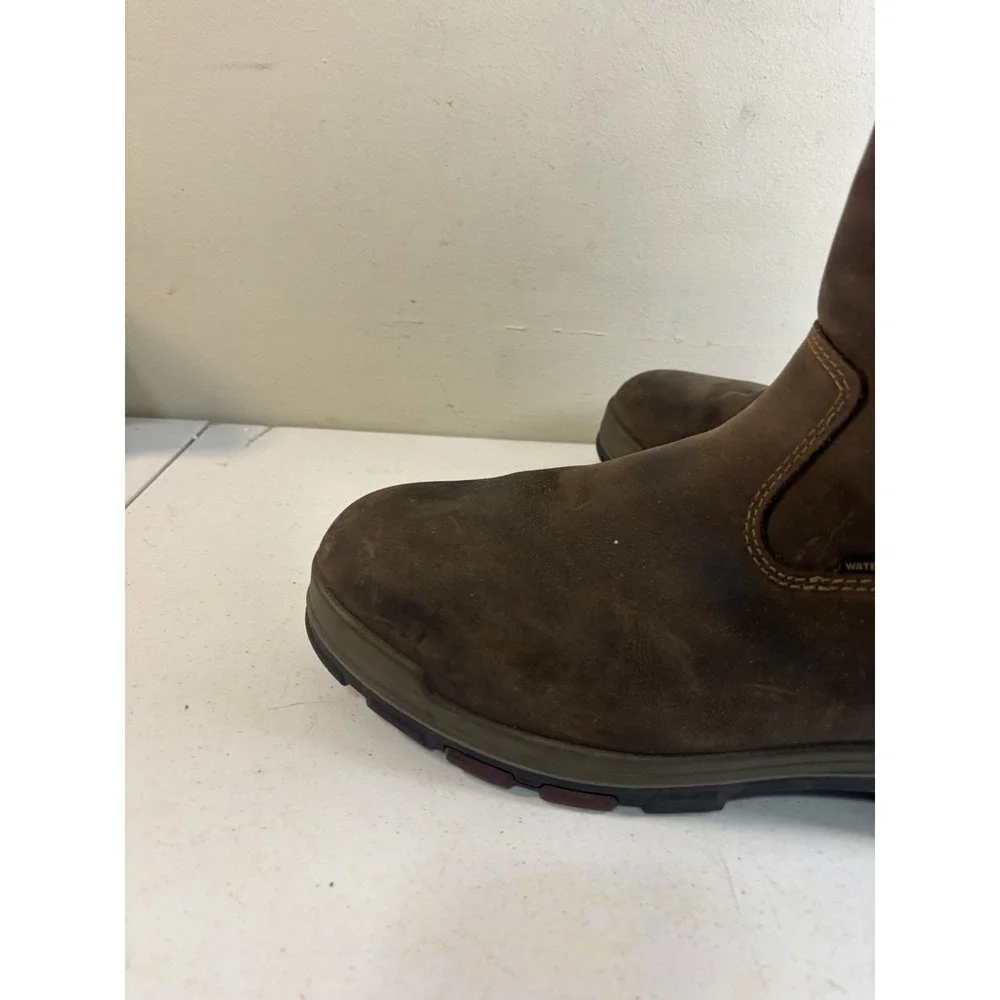 Wolverine Cabor Wellington Brown‎ Slip Resistant Boots W10319 Men's Size 14 EUC